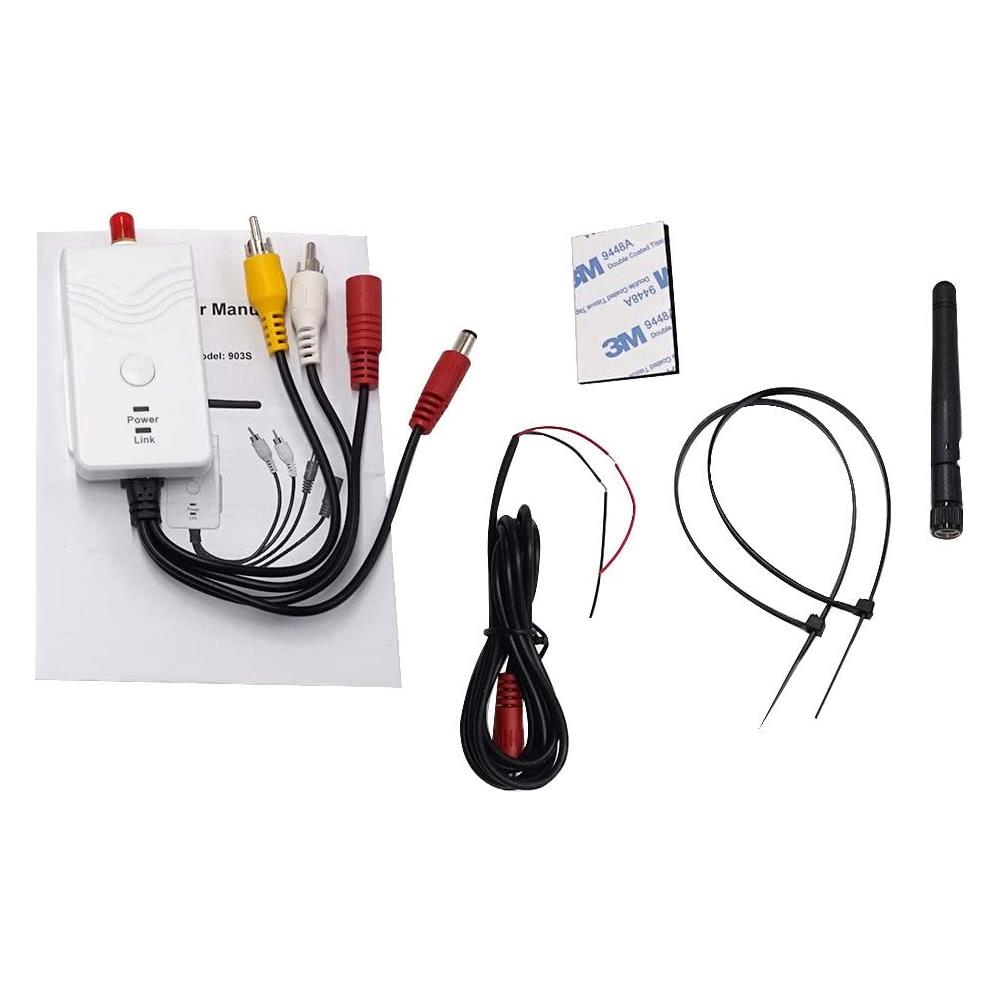 EMEBAY Nuovo Arrivo!!! Ripetitore Di Segnale Del Trasmettitore Wifi Per Telecamera Di Backup Per Retromarcia Per Auto Wireless Per Iphone Ios E Android