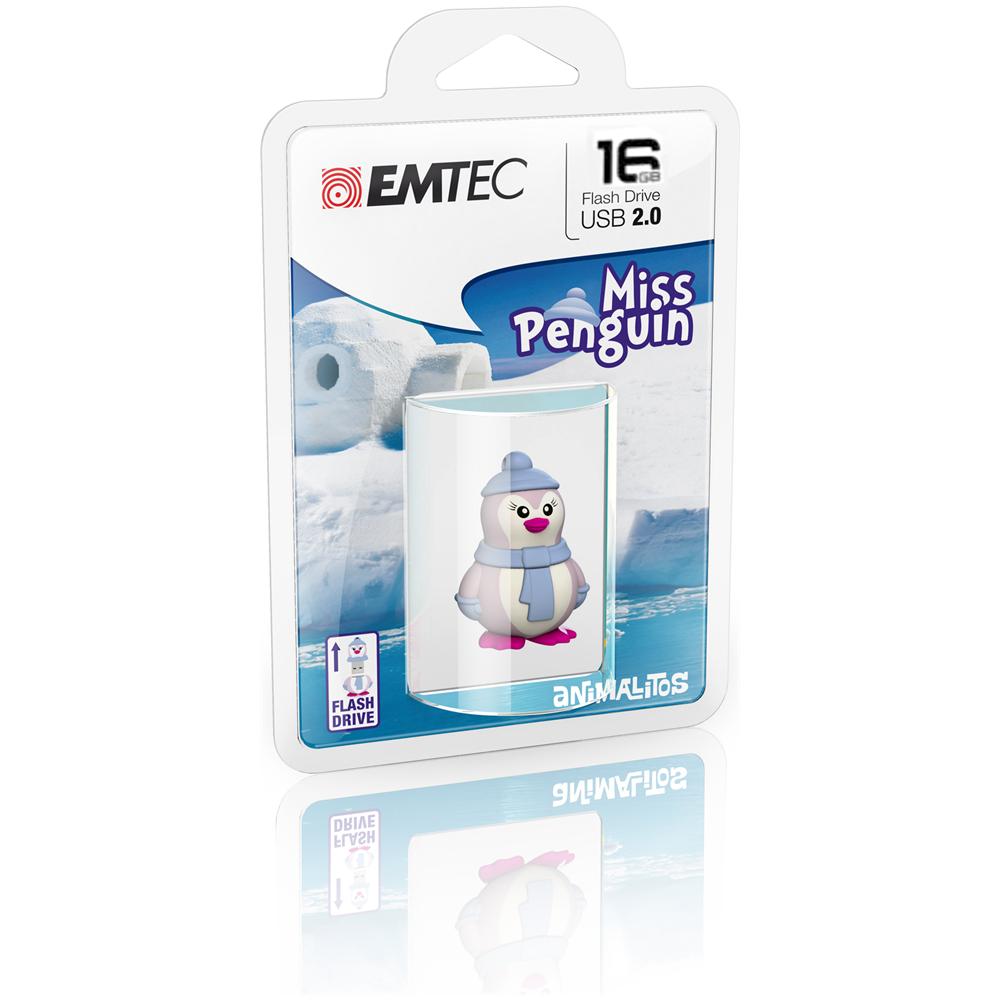 EMTEC Chiavetta USB 16 GB Interfaccia USB 2.0 Pinguina