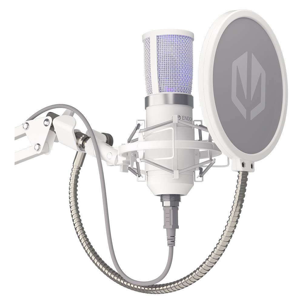 ENDORFY Solum Streaming Bianco Microfono per PC