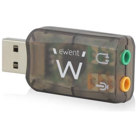 EWENT EW3751 - Scheda audio - 5.1 - USB 2.0 - CMedia CM108