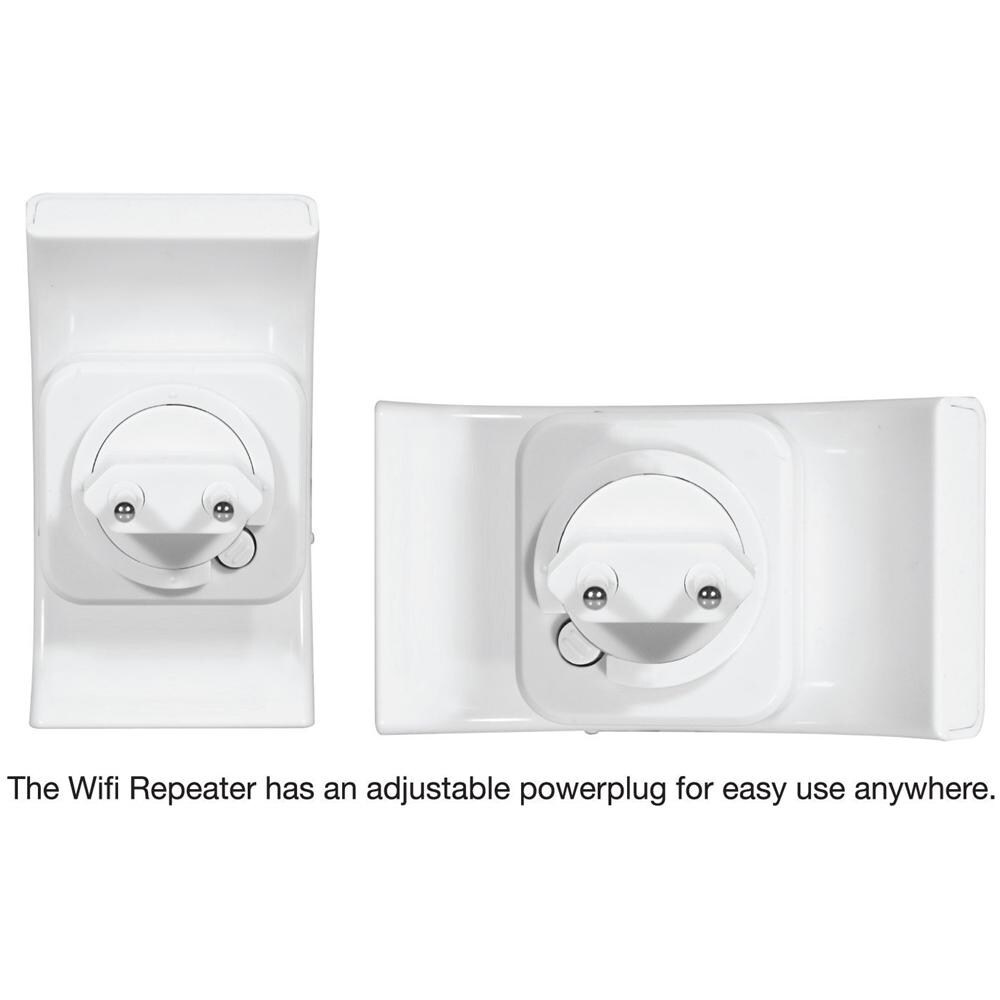 EWENT Ripetitore Wi-Fi universale con WPS - Velocità Wi-Fi fino a 300 Mbps