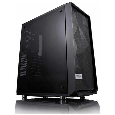 FRACTAL DESIGN Case Meshify C Middle Tower ATX / ITX / Micro ATX 2 Porte USB 3.0 Colore Nero