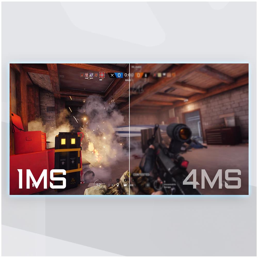 GIGABYTE M27QA ICE 27” Monitor da gioco QHD - 2560 x 1440 (QHD), 180Hz, 1ms, 350 cd /m², FreeSync, Display HDR400, HDMI 2.1, DisplayPort 1.4