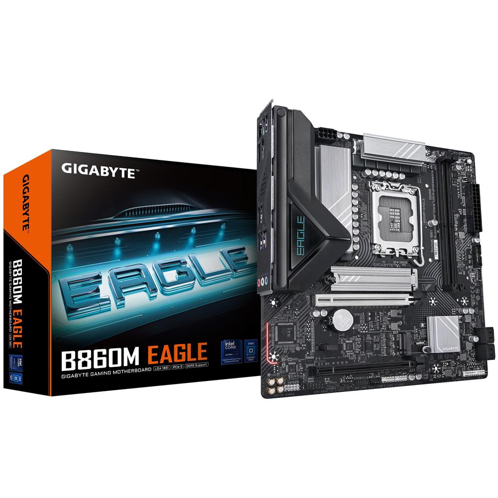 GIGABYTE Scheda Madre B860M Eagle Socket LGA 1851 Chipset B860 Micro ATX