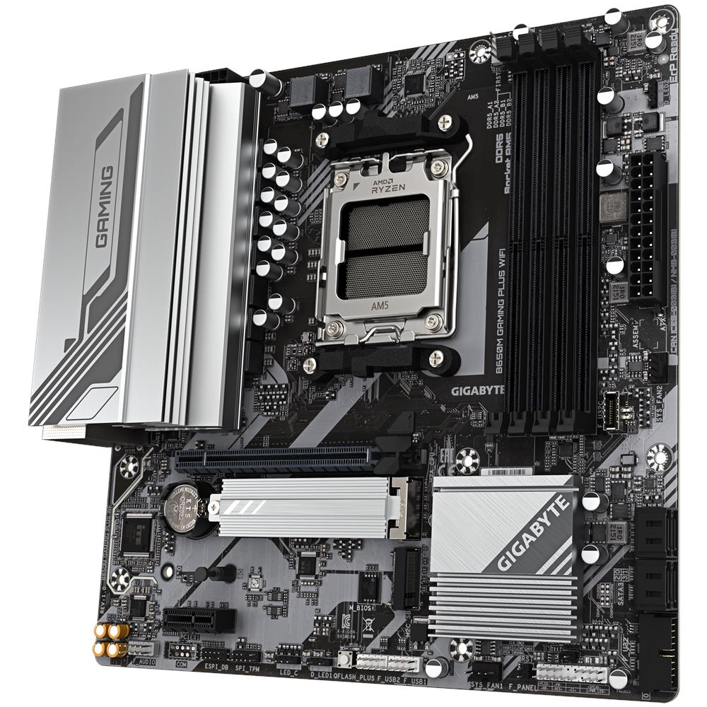 GIGABYTE Scheda Madre B650M GAMING PLUS WIFI Socket AM5 Chipset B650 ATX