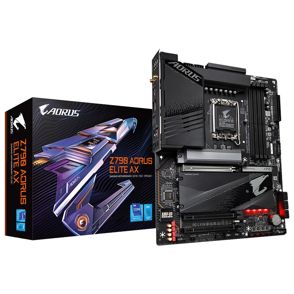 GIGABYTE Scheda Madre Z790 AORUS ELITE AX Socket LGA1700 Chipset IntelZ790 ATX