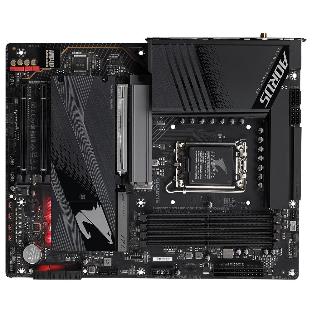 GIGABYTE Scheda Madre Z790 AORUS ELITE AX Socket LGA1700 Chipset IntelZ790 ATX