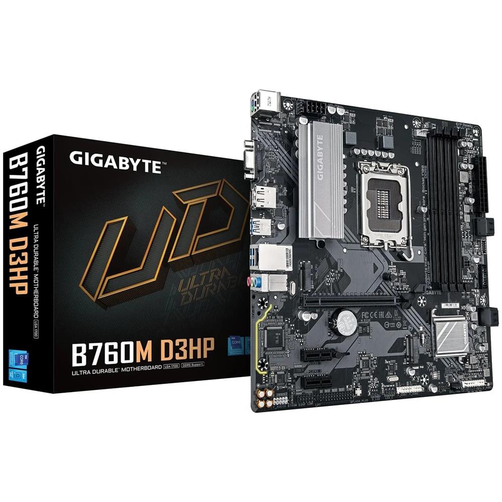 GIGABYTE Scheda Madre B760M D3HP Socket LGA 1700 Chipset B760 ATX