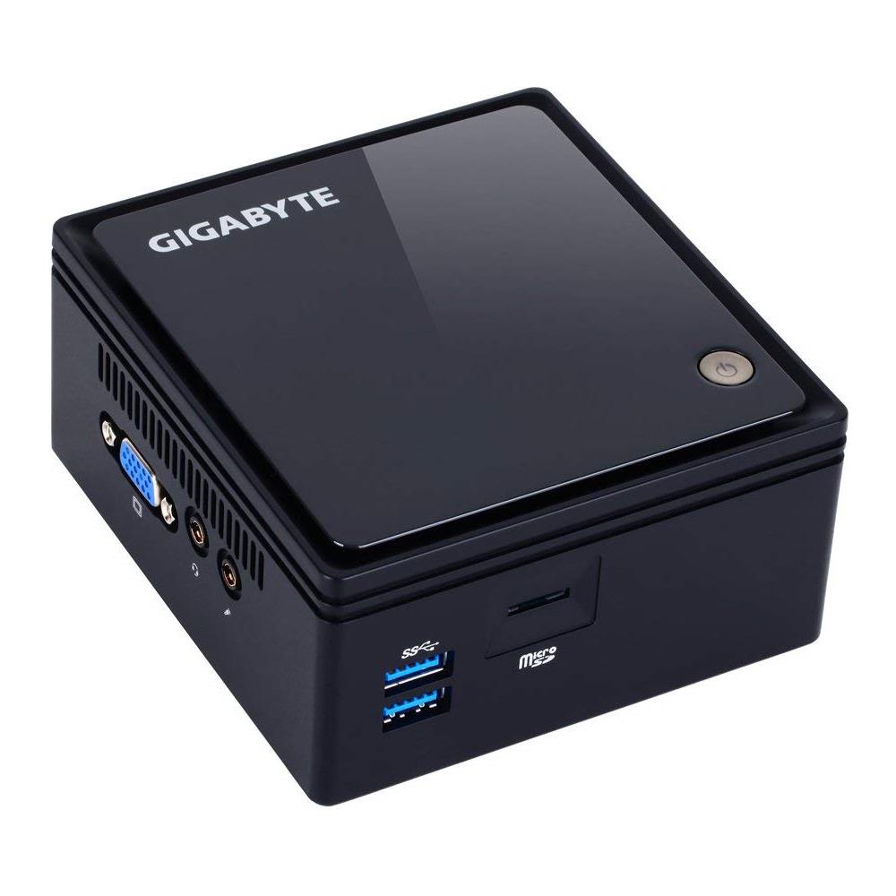 GIGABYTE Mini PC Barebone Brix GB-BACE-3160 Intel Celeron J3160 1.6 GHz 2x USB 3.0
