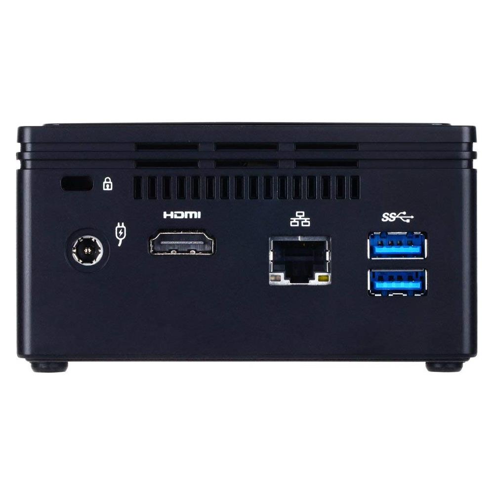 GIGABYTE Mini PC Barebone Brix GB-BACE-3160 Intel Celeron J3160 1.6 GHz 2x USB 3.0