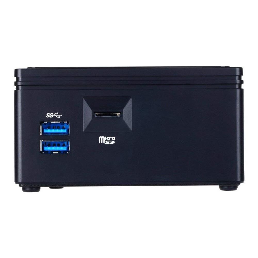 GIGABYTE Mini PC Barebone Brix GB-BACE-3160 Intel Celeron J3160 1.6 GHz 2x USB 3.0