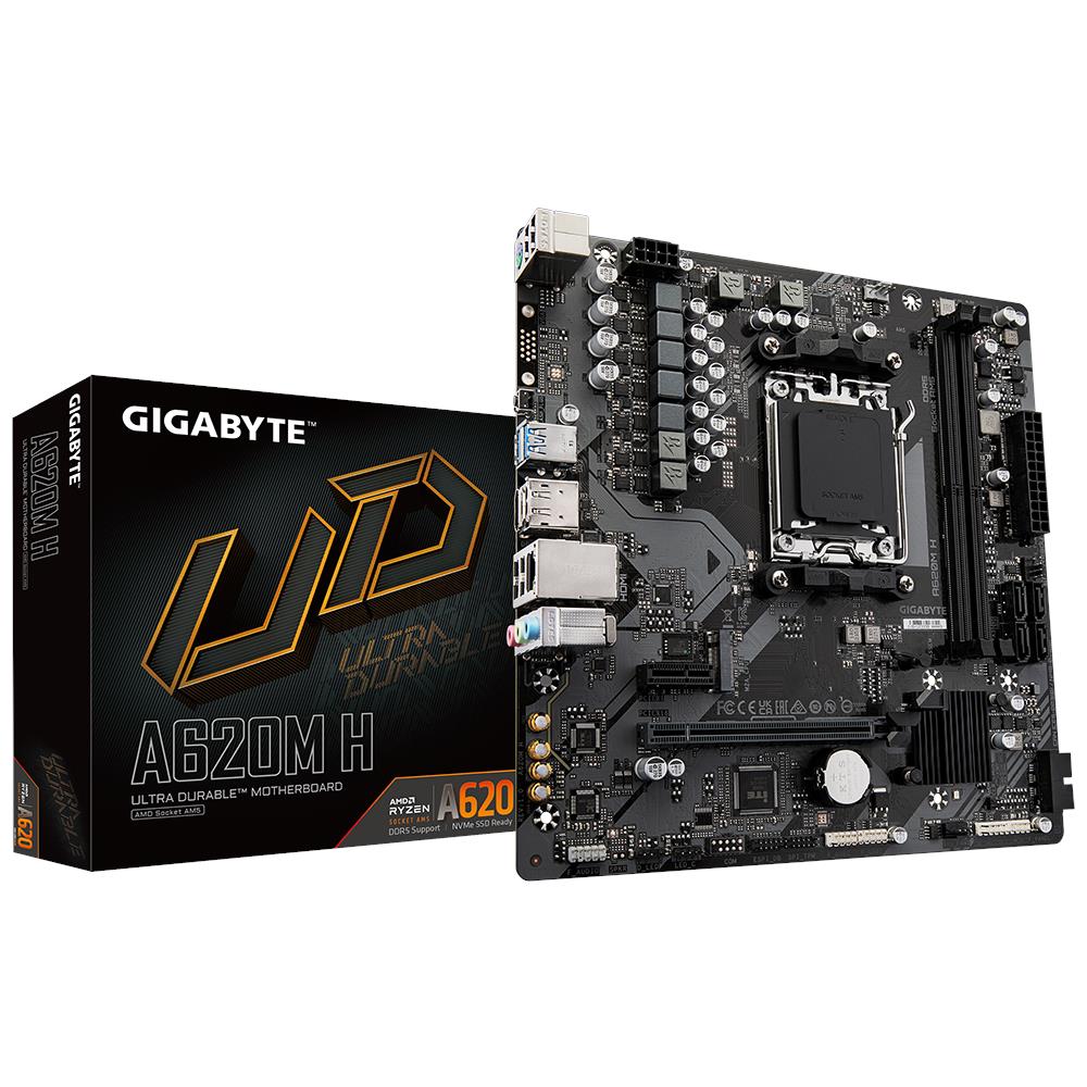 GIGABYTE Scheda Madre A620M H Socket AM5 Chipset AMD B620 micro ATX