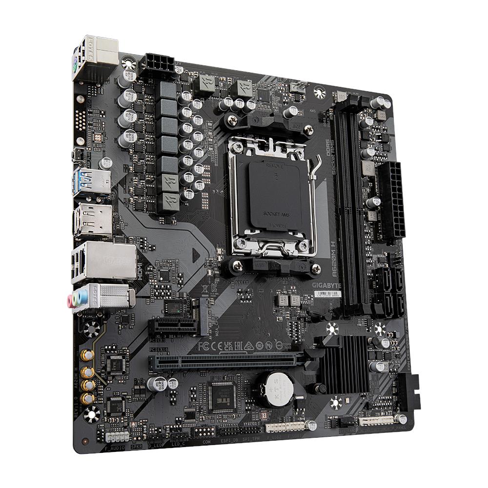 GIGABYTE Scheda Madre A620M H Socket AM5 Chipset AMD B620 micro ATX