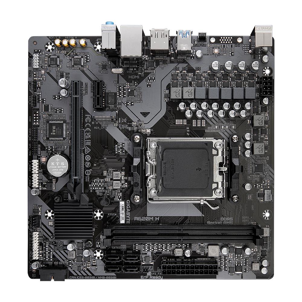 GIGABYTE Scheda Madre A620M H Socket AM5 Chipset AMD B620 micro ATX
