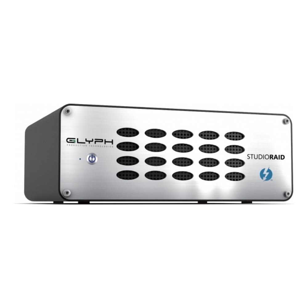 GLYPH PRODUCTION TECHNOLOGIES Hard Disk esterno Studio RAID 8 TB / Interfacce 2 x Thunderbolt / 1 x USB 3.0 / 7200 RPM