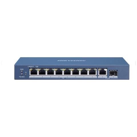 HIKVISION Digital Technology Ds-3e0510p-e / m Switch Di Rete Non Gestito L2 Gigabit Ethernet (10/100/1000) Supporto Power Over Ethernet (poe) Blu