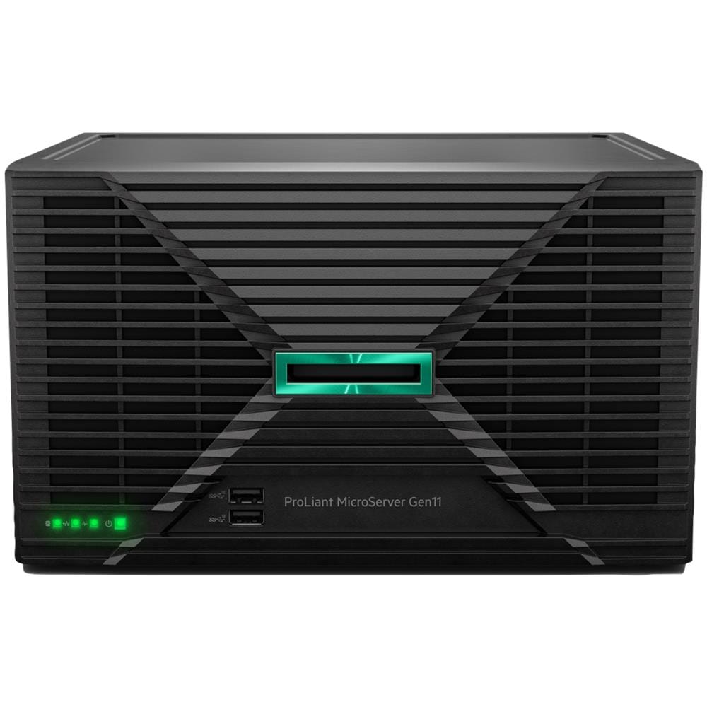 HPE ProLiant MicroServer Gen11 server Ultra Micro Tower Intel® Pentium® Gold G7400 3,7 GHz 16 GB DDR5-SDRAM 180 W