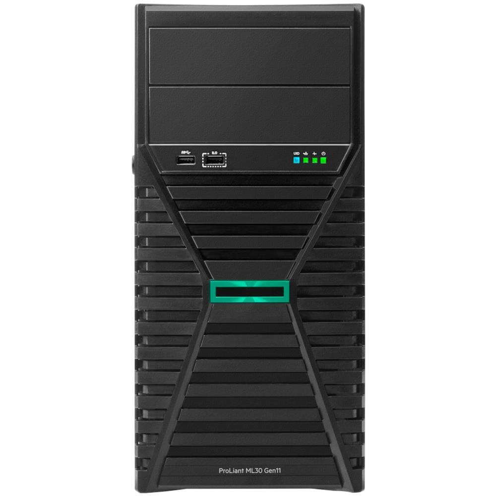 HPE Server ProLiant ML30 Gen11 da 2 TB Tower (4U) Intel Xeon E E-2414 2,6 GHz Ram 32 GB DDR5-SDRAM Potenza 350 W