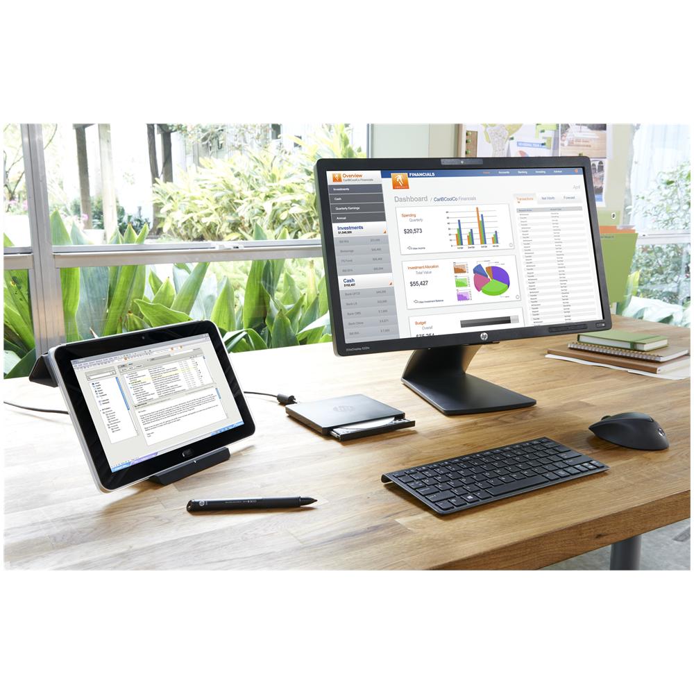 HP Masterizzatore Esterno DVD-RW Interfaccia USB 2.0 Colore Nero