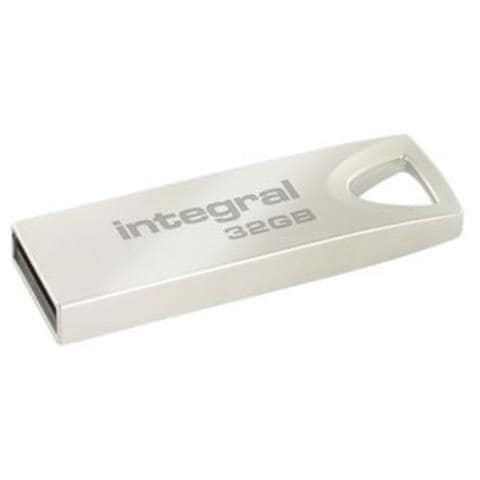 Integral Chiavetta USB Arc 32 GB Interfaccia USB 3.0 Colore Metallo
