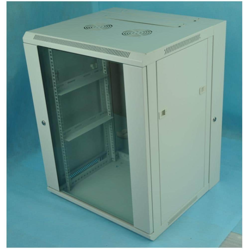 INTELLINET I-CASE EW-3009BK - Armadio Rack 19'' a muro 9 unità due sezioni Nero