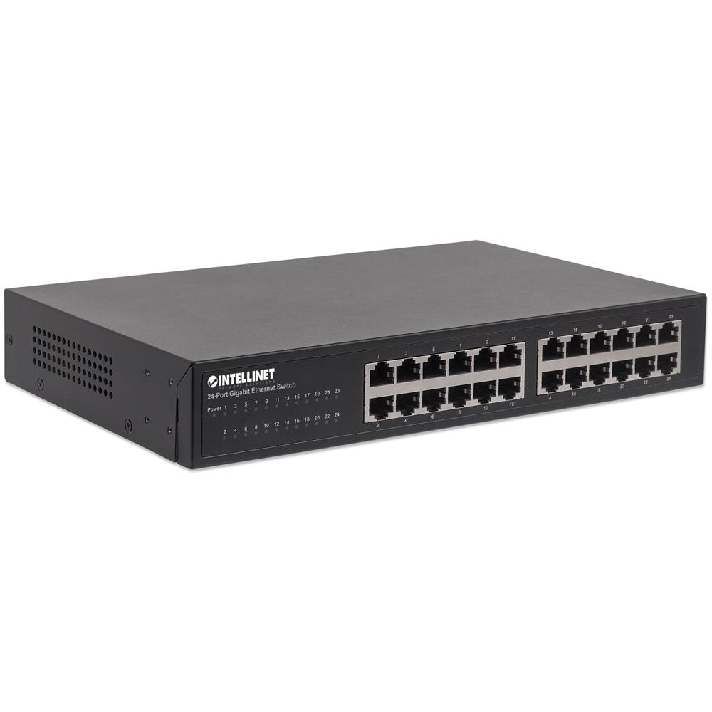 INTELLINET I-SWHUB GB-024U - Gigabit Ethernet Switch 24 porte desktop / rack