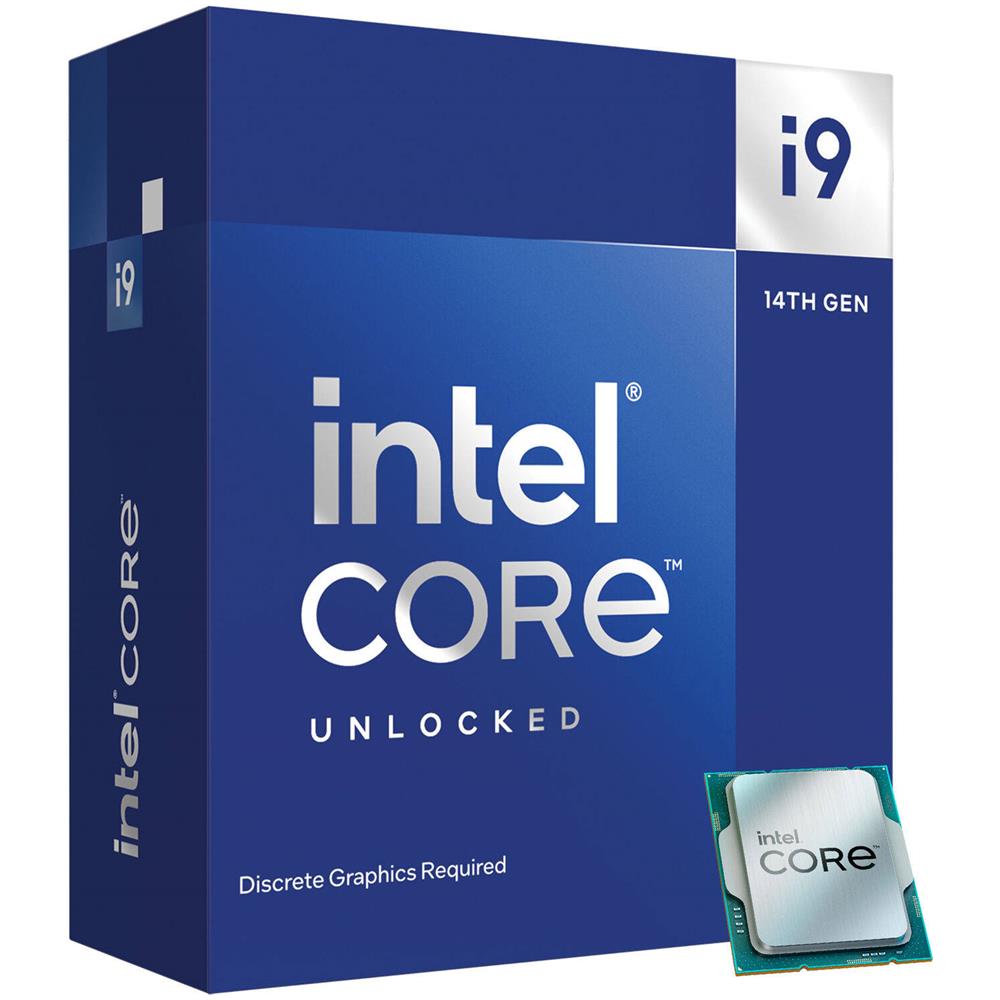 INTEL Processore Intel Core i9-14900KF 24 Core 3,2 GHz Socket LGA 1700 Boxato (Dissipatore Escluso)