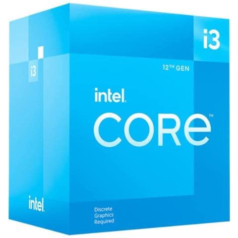INTEL Processore Cpu i5-12400F Lga 1700 10c / 16t 4.60ghz