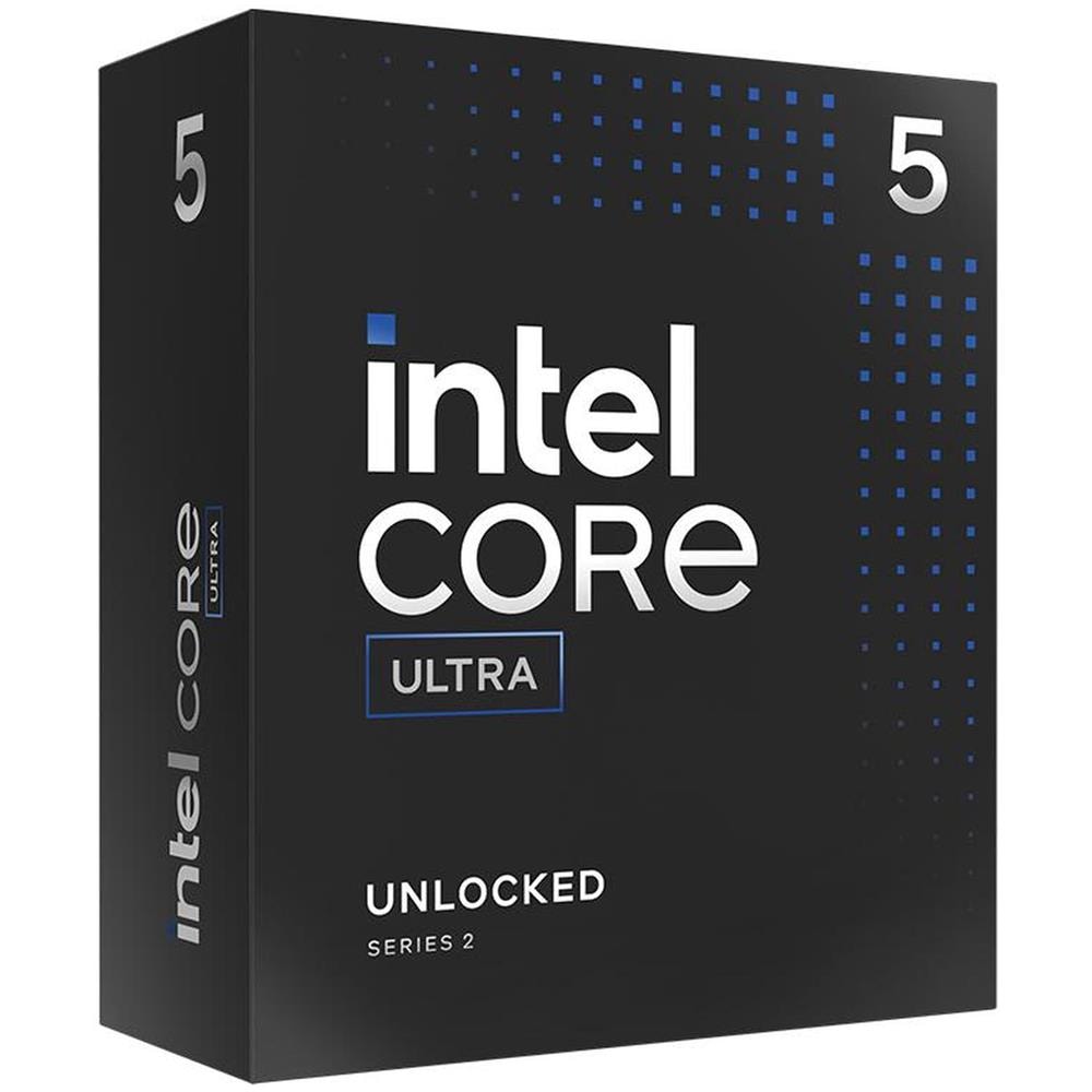Intel Processore Core Ultra 5 225F 10 Core 3.3 GHz Socket LGA 1851 Boxato Moltiplicatore Sbloccato (Dissipatore Incluso)