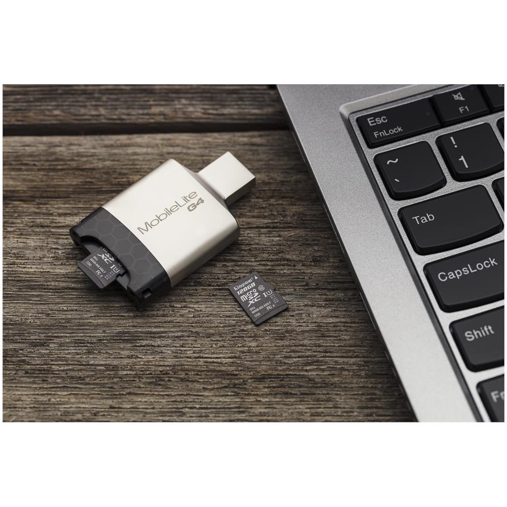 KINGSTON MicroSD da 32 GB Velocità UHS-I di Classe 10 fino a 80MB / s in lettura + Adattore SD