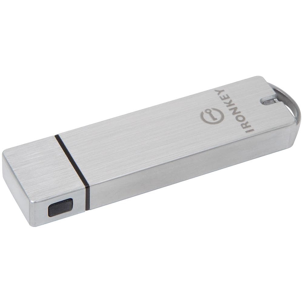 KINGSTON Chiavetta USB IronKey S1000 16 GB Interfaccia USB 3.0 Colore Grigio