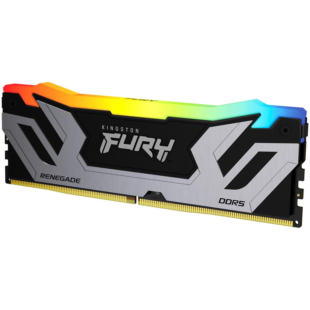KINGSTON FURY 24GB 8400MT /s DDR5 CL40 CUDIMM Renegade RGB Silver XMP
