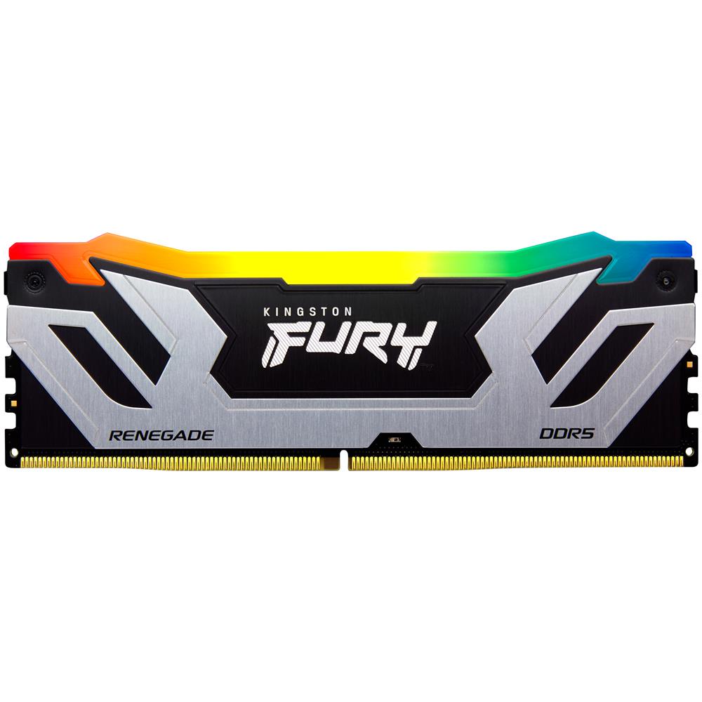 KINGSTON FURY 24GB 8400MT /s DDR5 CL40 CUDIMM Renegade RGB Silver XMP
