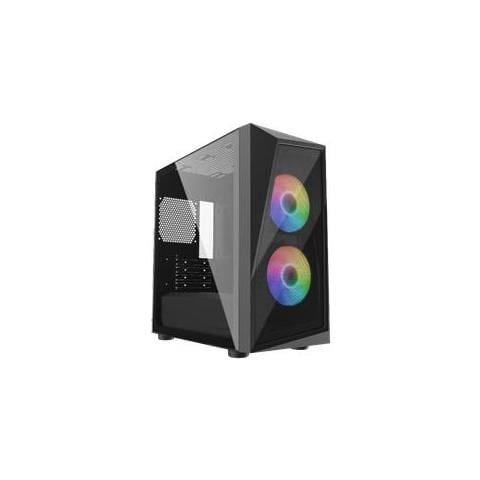 KOLINK ver Kolink Citadel Mesh Mini Tower Case Panello Laterale In Vetro Temperato Micro-atx E Mini-itx Nero