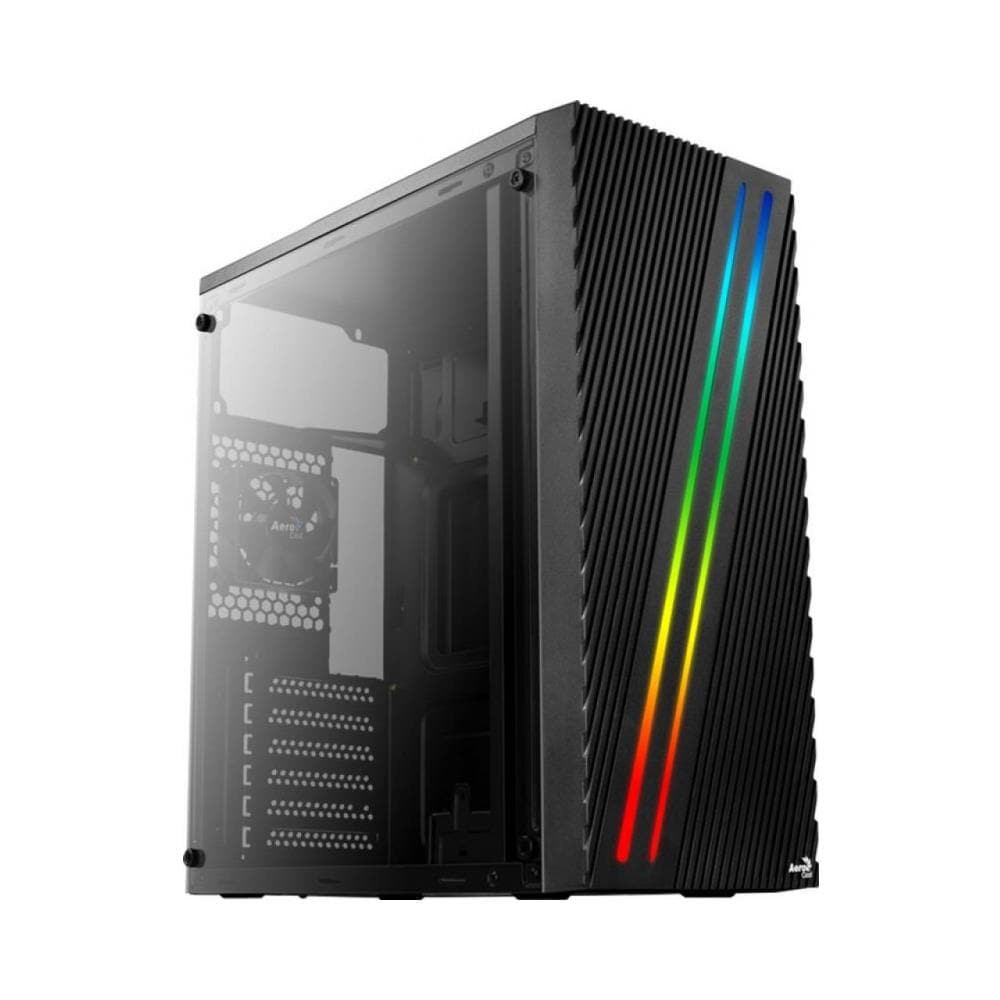 KOLINK ver Kolink Citadel Mesh Mini Tower Case Panello Laterale In Vetro Temperato Micro-atx E Mini-itx Nero