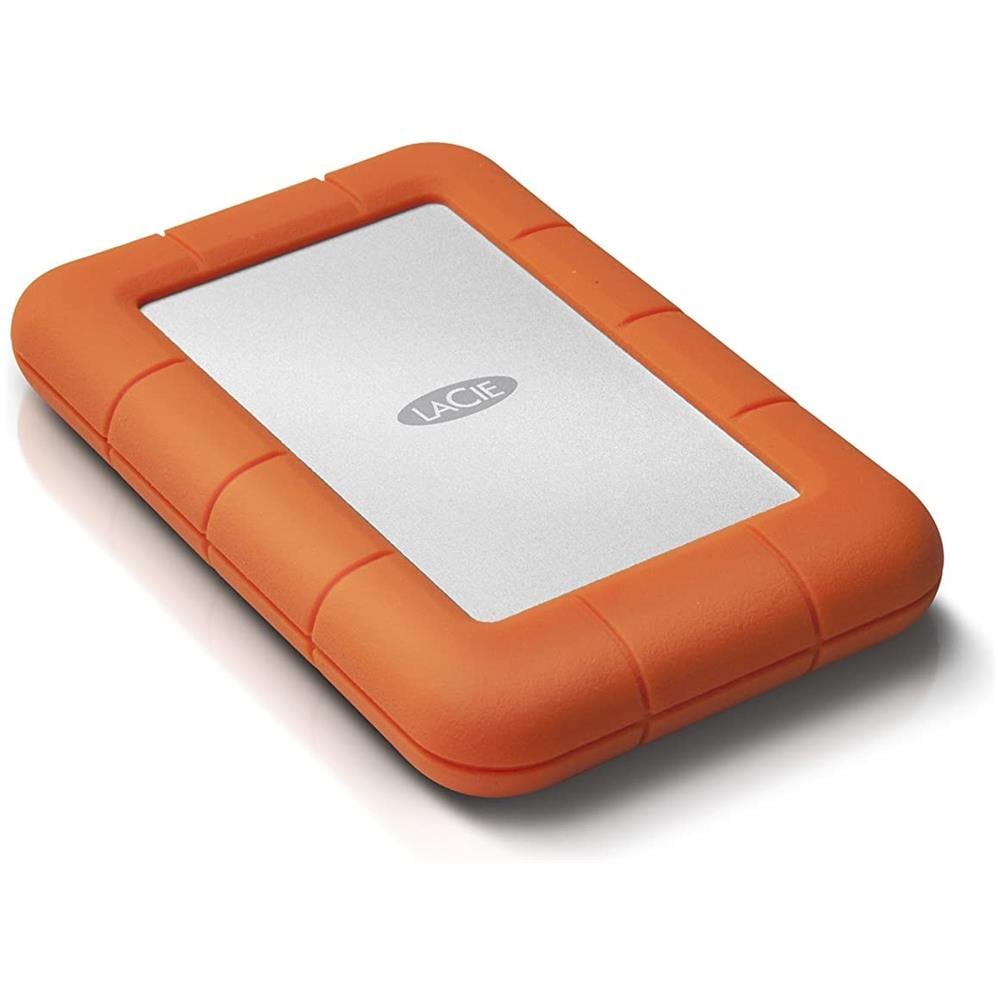 LACIE Hard Disk Esterno Rugged Mini 2 TB Interfaccia USB 3.0 5400 Rpm