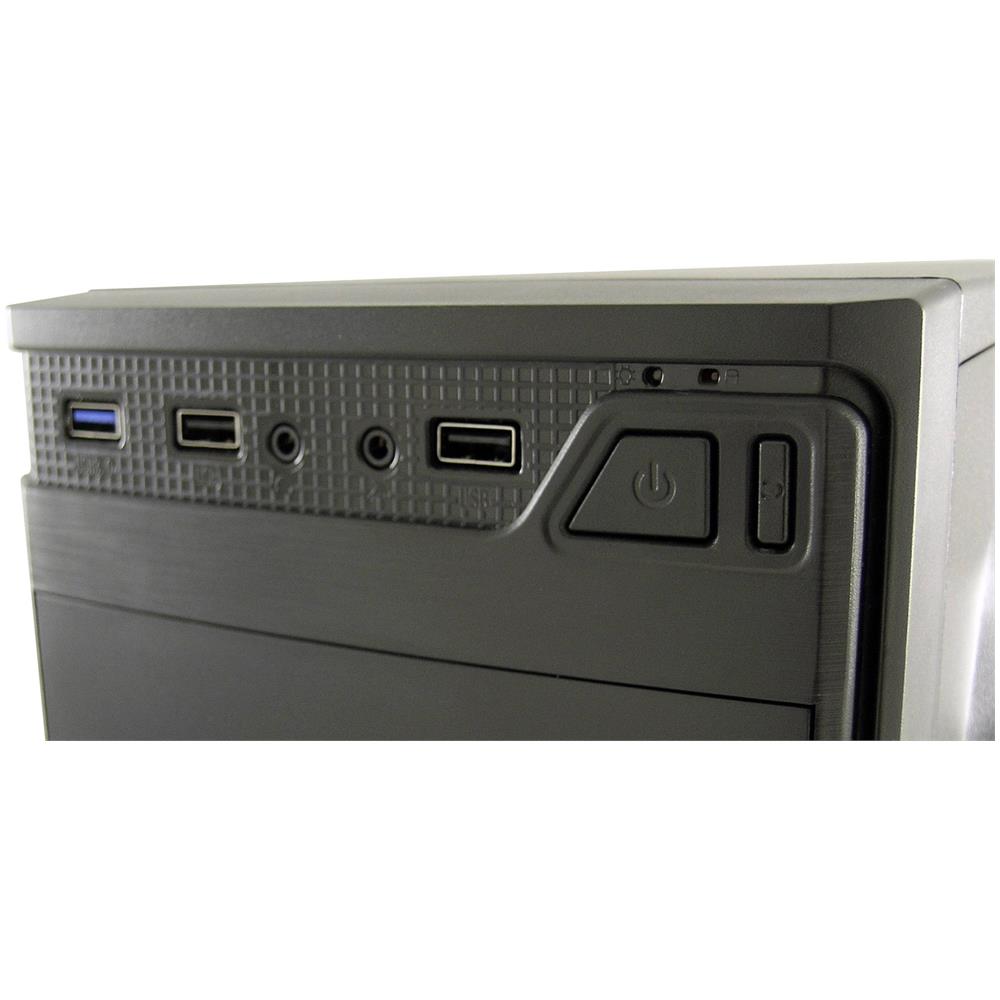 LC POWER Case 7037B Midi Tower ATX / Micro-ATX / Mini-ITX 1 Porta USB 3.0 Colore Nero