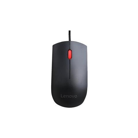 LENOVO Mouse Essential Ottico 3Tasti 1600 DPI Colore Nero