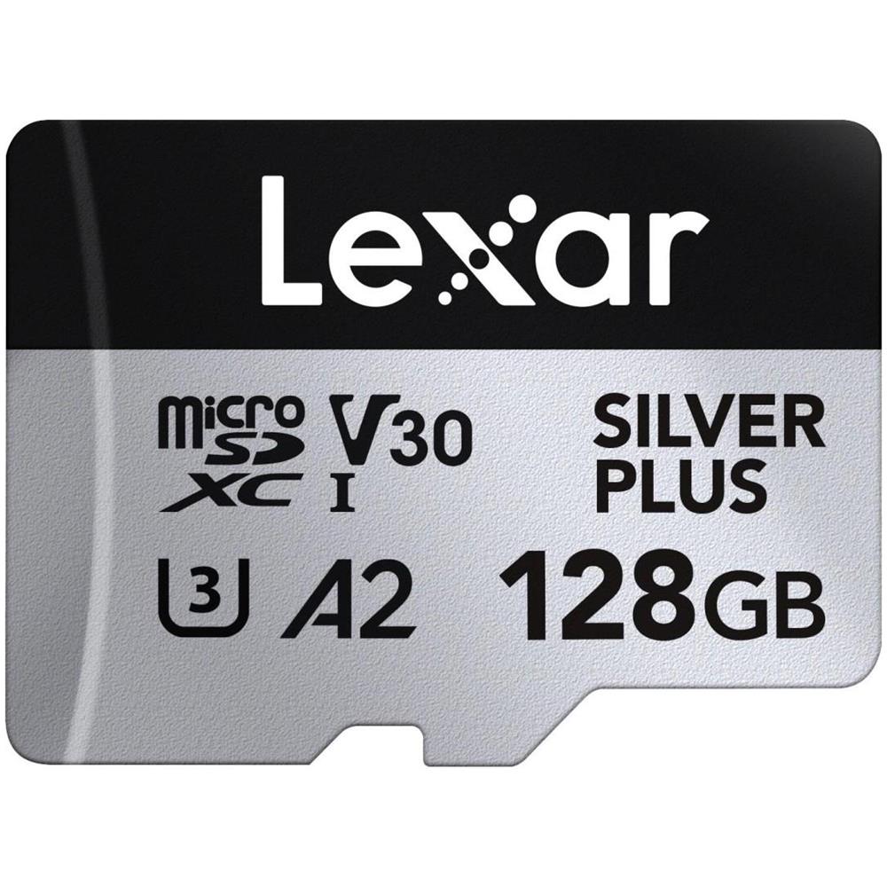 LEXAR CARD MICRO SD 128GB SILVER PLUS A2 V30 933061