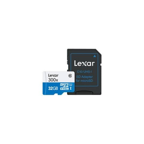 LEXAR MicroSD da 32 GB Class 10 + Adattatore