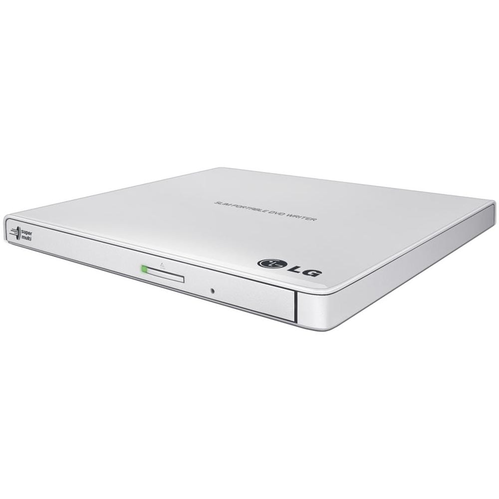 LG Masterizzatore Esterno Slim Super-Multi DVD Interfaccia USB 2.0 Colore Bianco GP57EW40