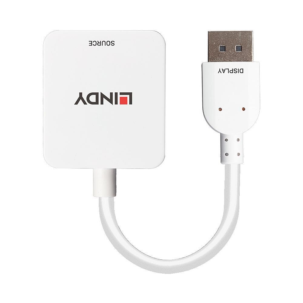 Lindy 38303 cavo e adattatore video 0,095 m HDMI tipo A (Standard) DisplayPort Bianco