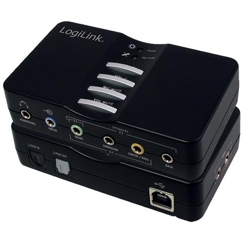 LOGILINK USB Sound Box Dolby 7.1 8-Channel, 7.1, USB