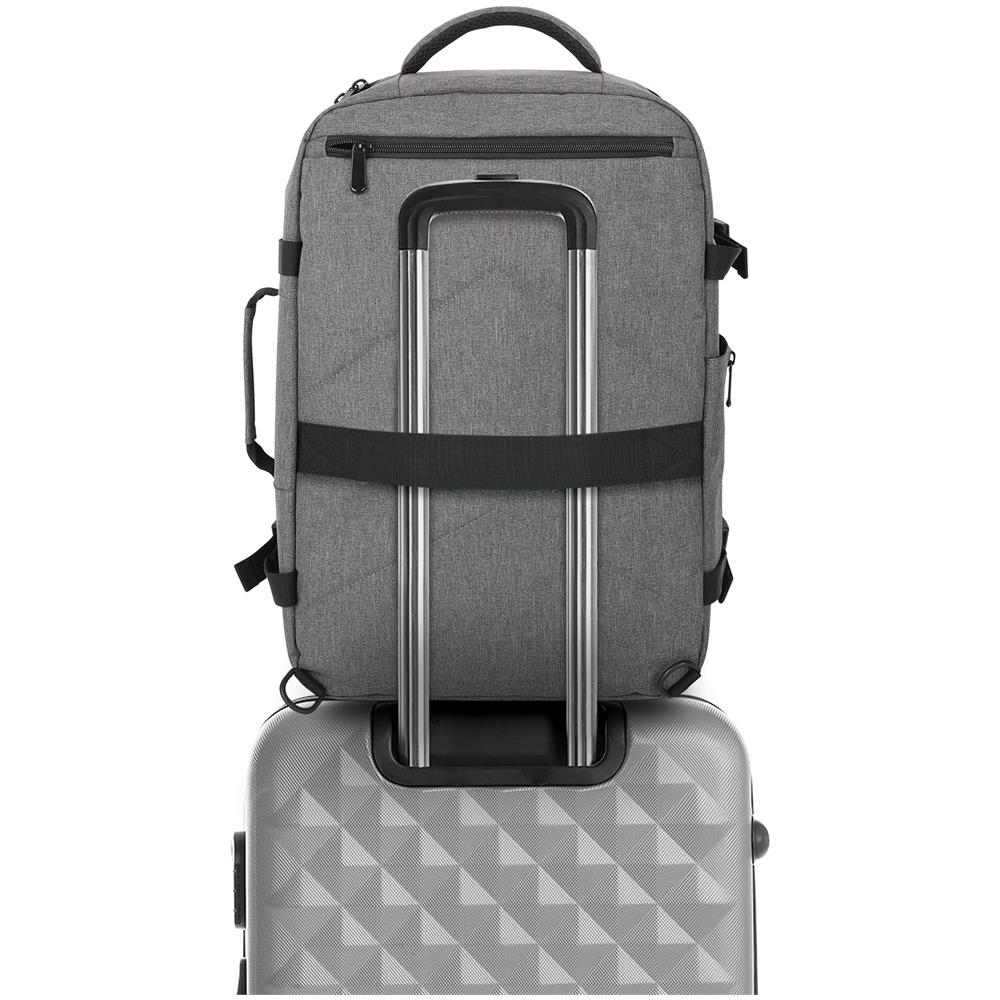 MANHATTAN Zaino Per Notebook 17.3'' Bagaglio A Mano Borsone Da Viaggio Roma