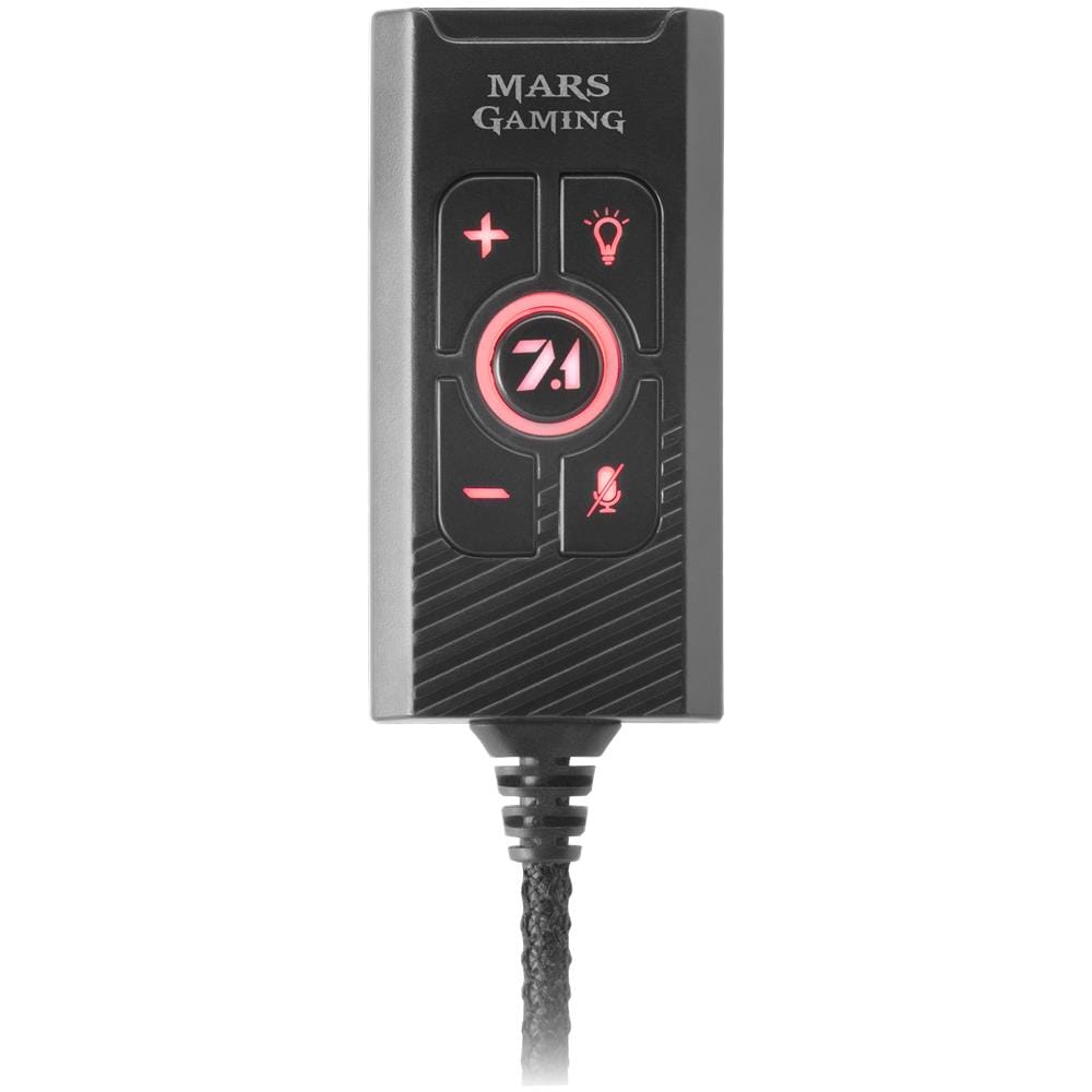 MARSGAMING Scheda Audio MSC2 7.1 Canali Interfaccia USB Colore Nero