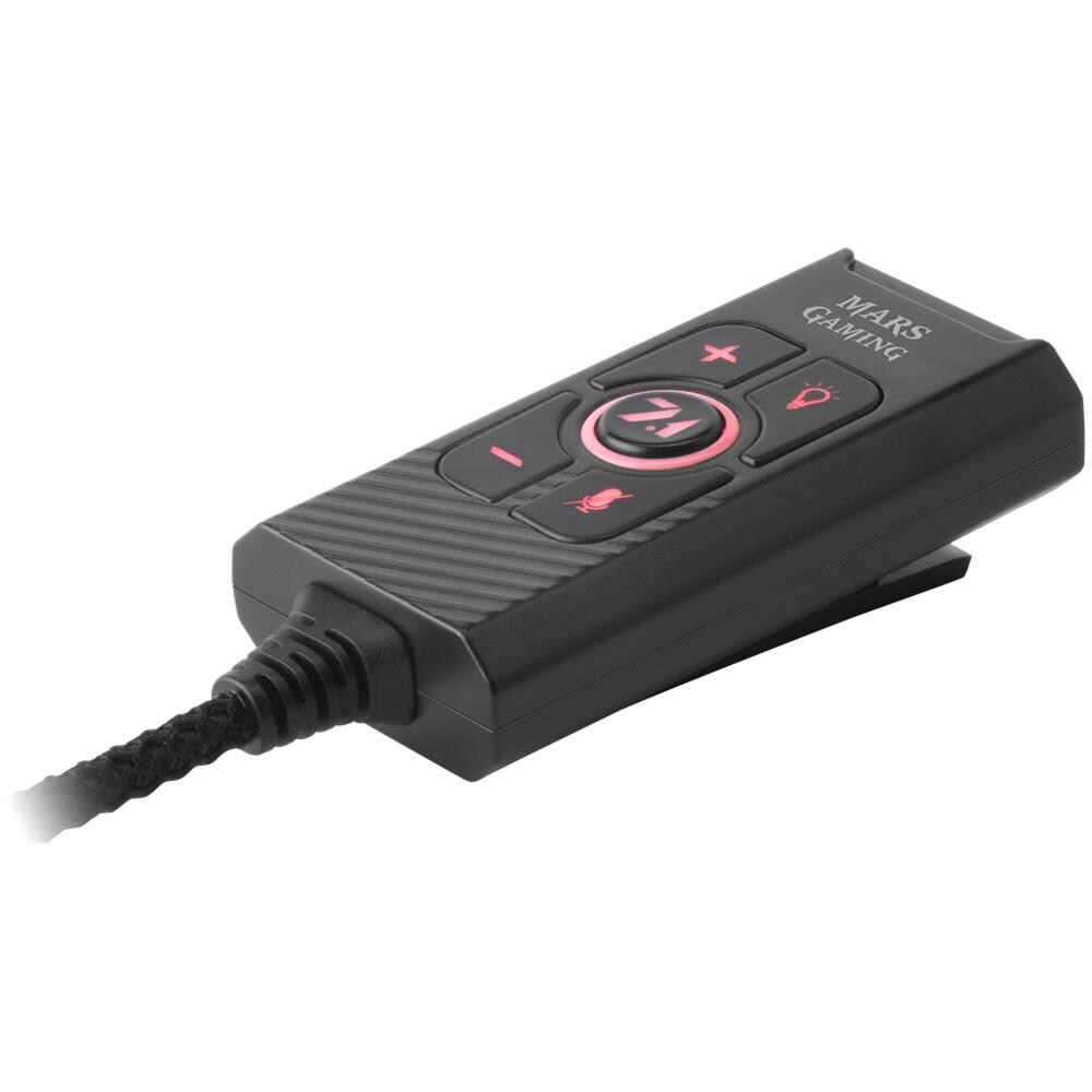MARSGAMING Scheda Audio MSC2 7.1 Canali Interfaccia USB Colore Nero