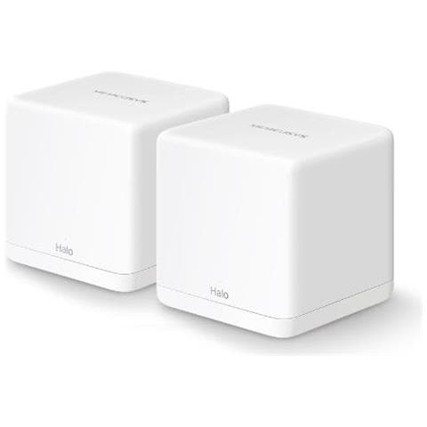 Mercusys Sistema Mesh Wi-Fi Halo H30G Dual-Band AC1300 2x Gigabit Ethernet LAN Bianco 2 Pezzi