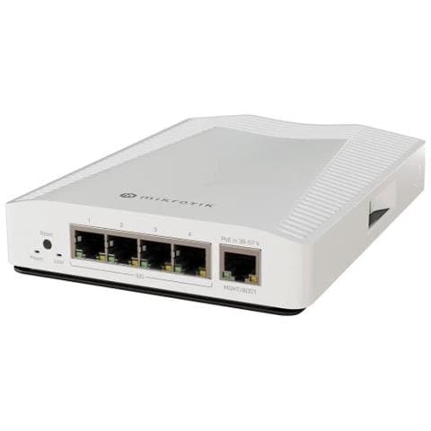 MIKROTIK CRS304-4XG-IN switch di rete 10G Ethernet (100/1000/10000) Supporto Power over Ethernet (PoE) Bianco