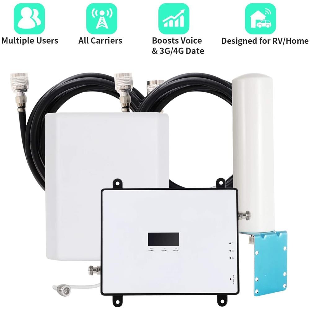 MIKROTIK LHG LTE6 kit Amplificatore di segnale cellulare per esterno Grigio, Bianco