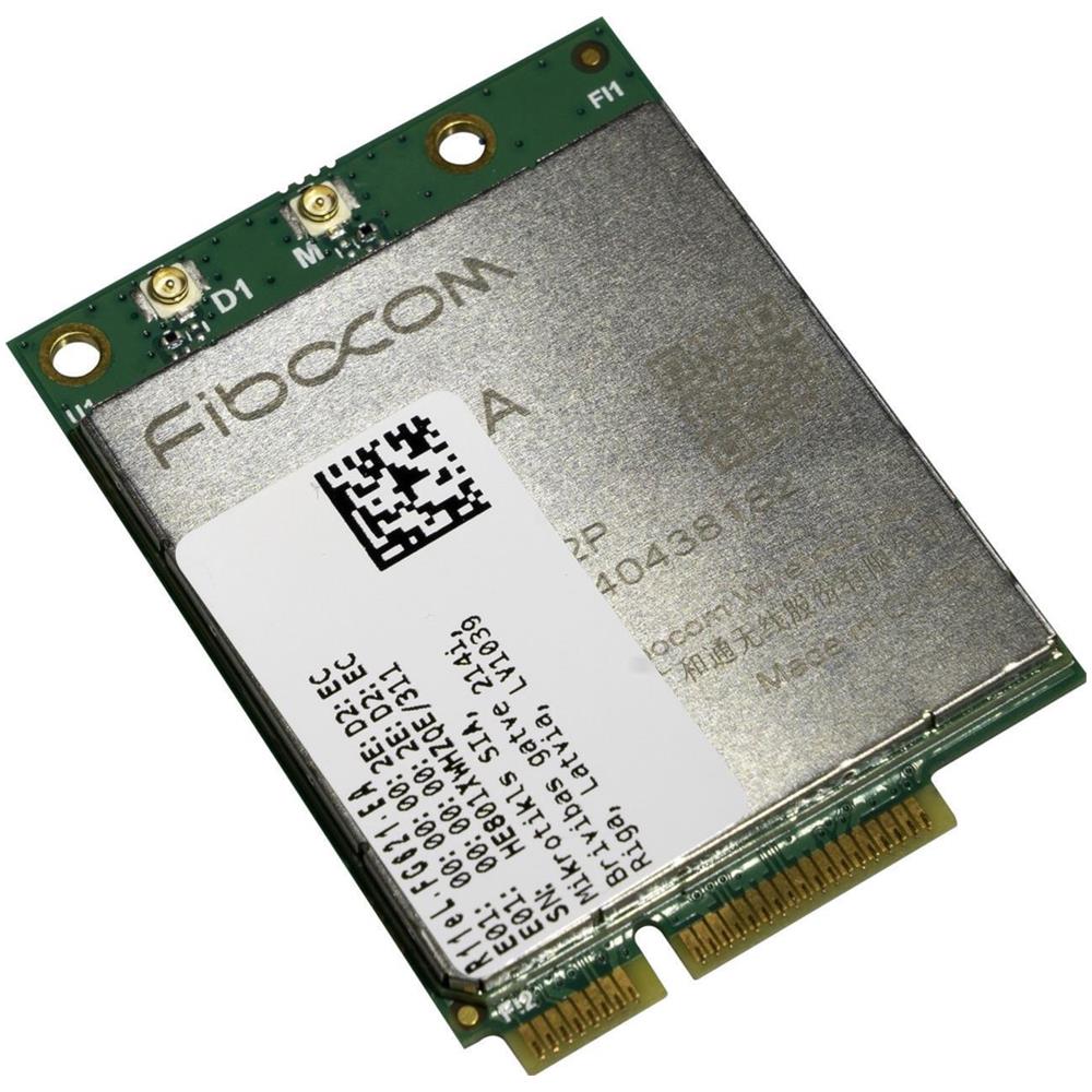 MIKROTIK Modem Mini PCIe FG621 4G Colore Grigio